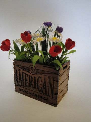 Crate of Tulips