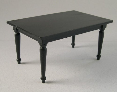 Ebony Dining Table, Rectangular