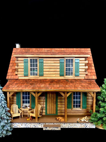 Adirondak Log Cabin Finished Model