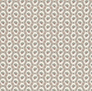 Louis Nichole Ogee Lace Cream Wallpaper