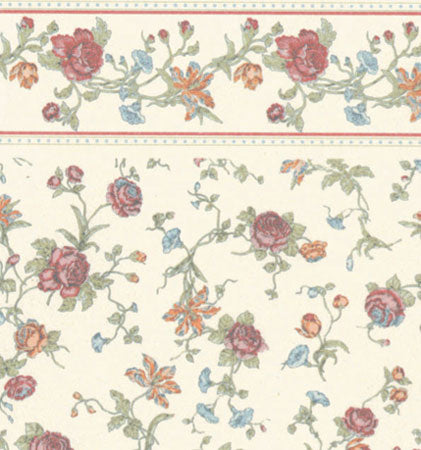 Louis Nichole Raffina Cream Wallpaper