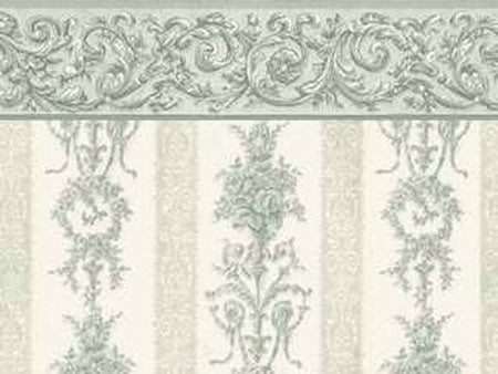 Symphony Stripe Wallpaper, Seafoam