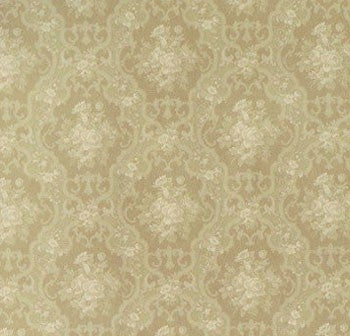 English Rose Beige Wallpaper