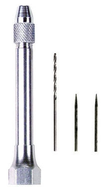 Pilot Hole Punch with Drill Bit and Two Awl Bits