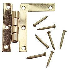 HL Hinges W/Nails, 4/PK