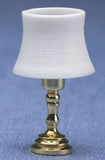 Beveled Shade Table Lamp, Electrified