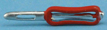Potato Peeler with Red Handle