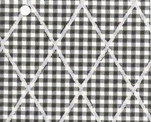 Prepasted Wallpaper, Black Plaid