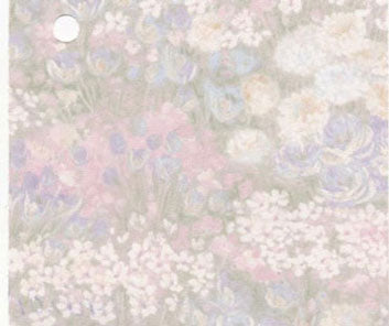 Summer Garden Pastels  Prepasted Wallpaper