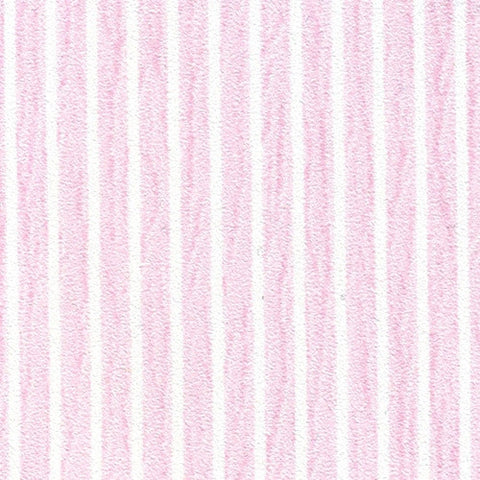 Tiny Pink and White Striped Prepasted Wallpaper