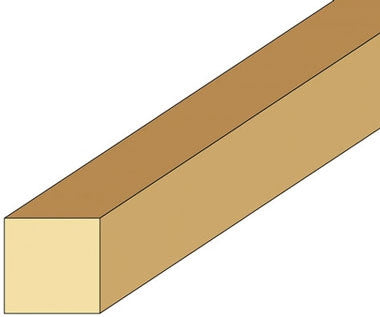 Stripwood, 3/8 x 3/8 x 24 inches