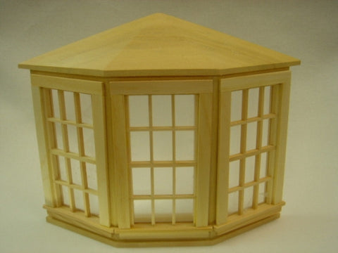 Bay Window with 6 over 6 Panes