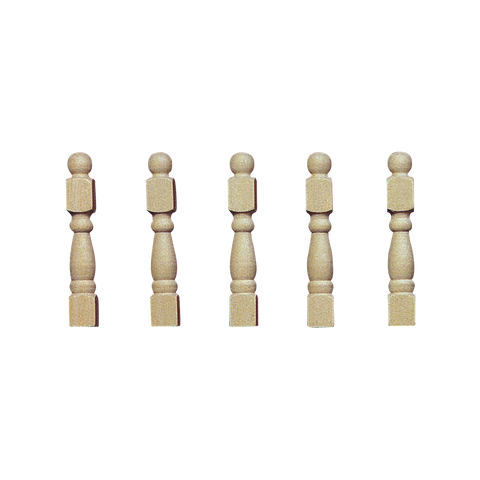 Short Turn Posts, 2 7/8 Inch, Pack of Six
