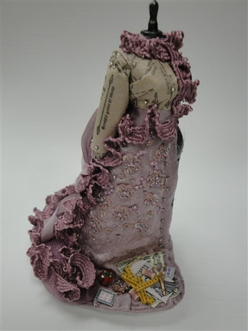 Dressed Mannequin, Victorian, Silk