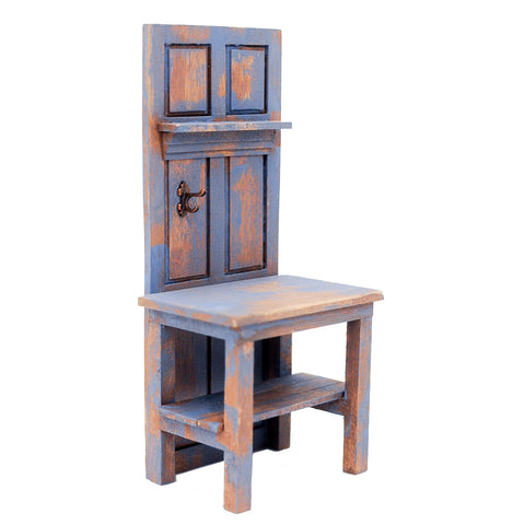 Potting Bench, Blue Wash Finish