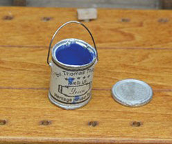 Open Paint Can with Lid