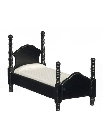 Twin Bed, Ebony