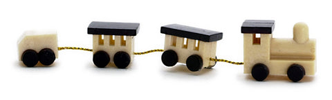 Train Set, Natural Wood Finish