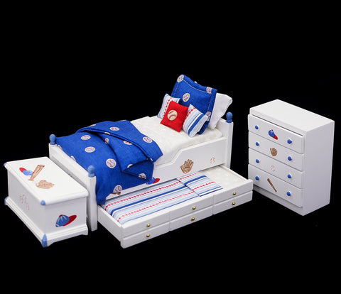Baseball Themed Bedroom Set
