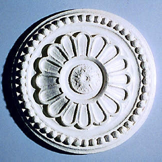 Ceiling Medallion, Beaded Daisy