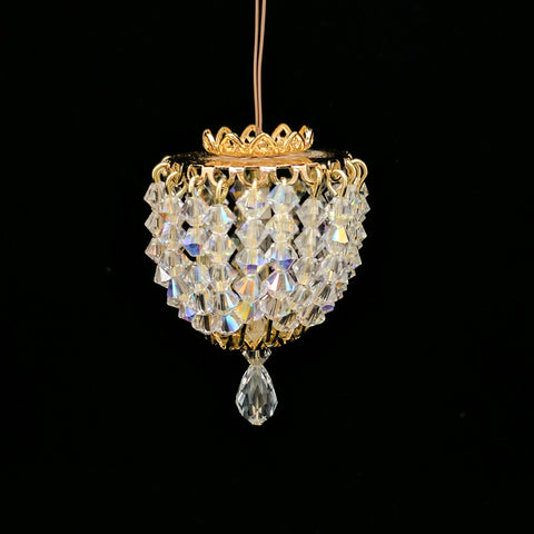 Ceiling Fixture with Swarovski Crystals Style No. 7 On Sale -20%