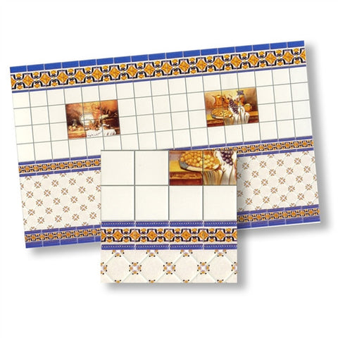 Mosaic Wall Tile, Mediterranean Kitchen