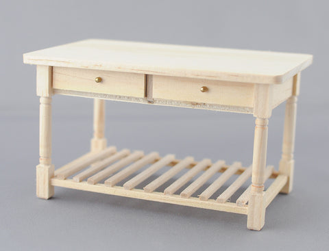 Unfinished Work Table