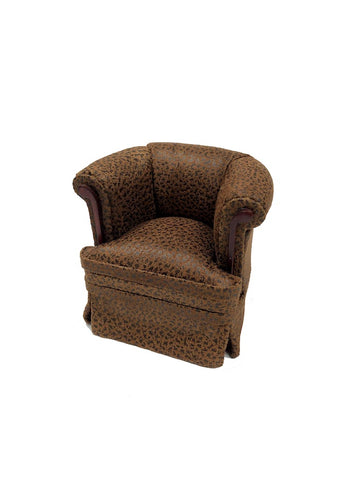 Club Room Chair, Exotic Leather