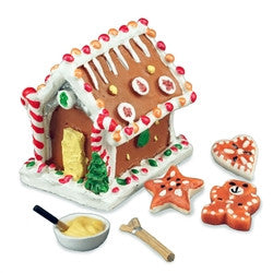 Gingerbread House Set, LAST ONE