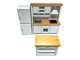 Efficiency Kitchen Set - White & Oak