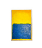 Rothko Style Painting, Supporting Ukraine