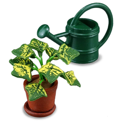 House Plant & Watering Can Set