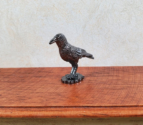 Metal Raven Decoration