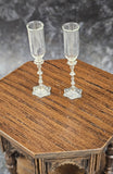 Pair of Hurricane Candlesticks by IGMA Fellow Pete Acquisto and IGMA Artisan Frances Whittemore
