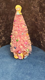 Pink Princess Tree with Lights by Sherredawn MIniatures