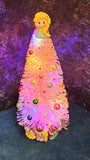 Pink Princess Tree with Lights by Sherredawn MIniatures