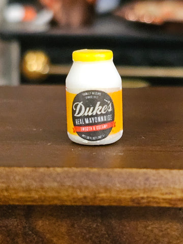 1/12 Scale Mayonnaise Jar