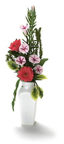 Tall Floral Arrangement in Red and Pink, LIMITED STOCK