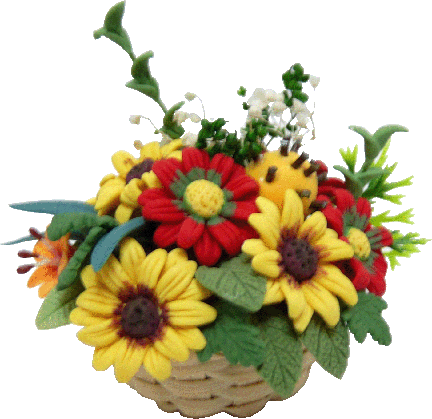 Sunflower Arrangement in Basket