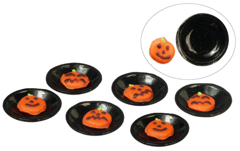Halloween Cookies and Plates, 6pcs