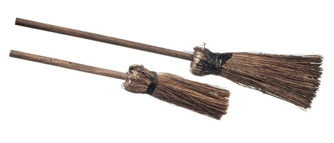 Brooms, Set of Two