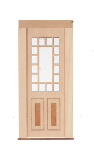 17 Light Two Raised Panel Door