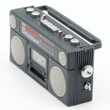 Realistic Boombox with Removable Cassette