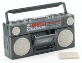 Realistic Boombox with Removable Cassette