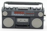 Realistic Boombox with Removable Cassette