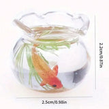 Fish Bowl with Fish, Assorted