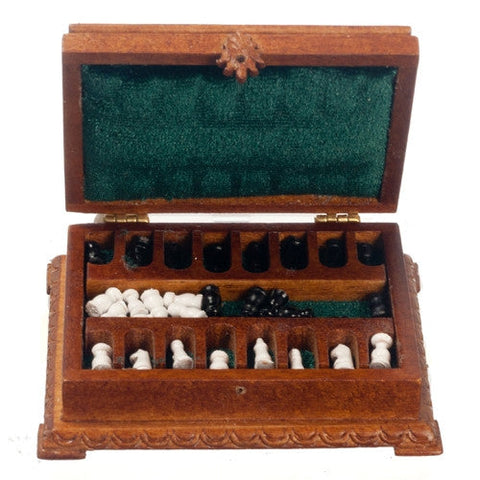 Chess Set with Box, LIMITED STOCK
