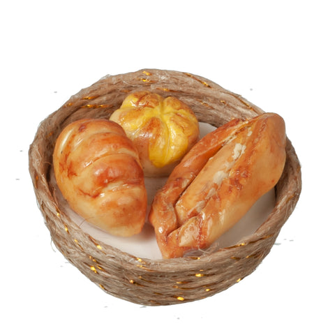 Bread in Woven Basket