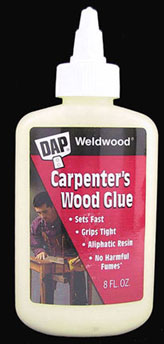 Bottle of DAP Weldwood Carpenter's Wood Glue 