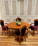 1:12 miniature scale Bespaq Dining Room Set